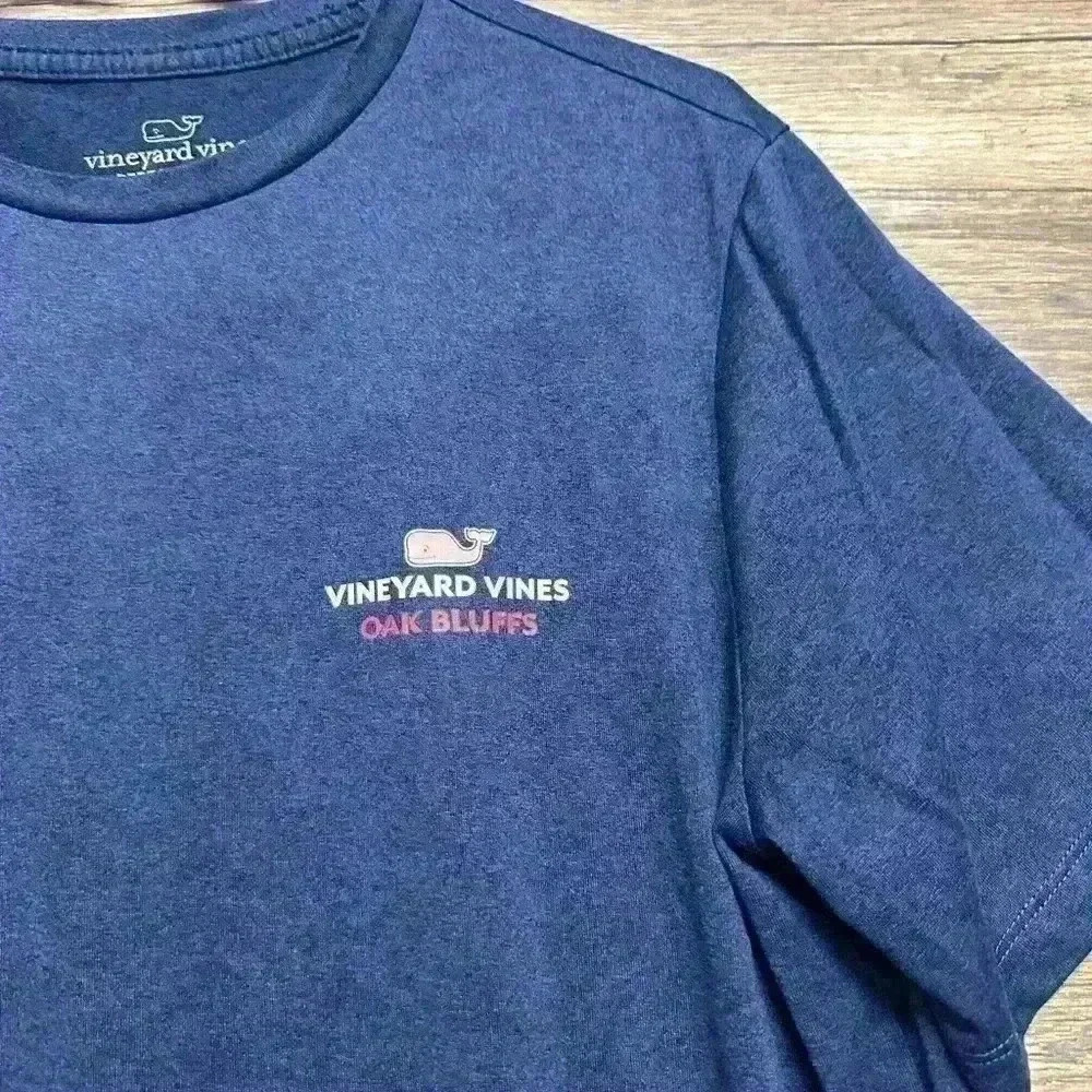 Vineyard Vines Blue TShirt Size Small - Picture 3 of 4